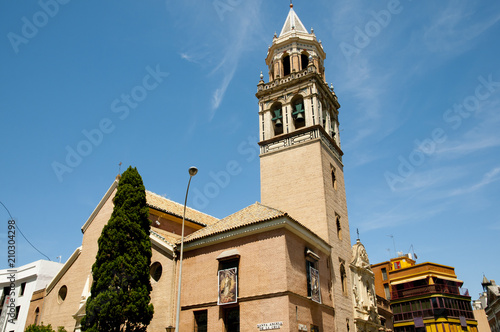 San Pedro Church - Seville - Spain photo