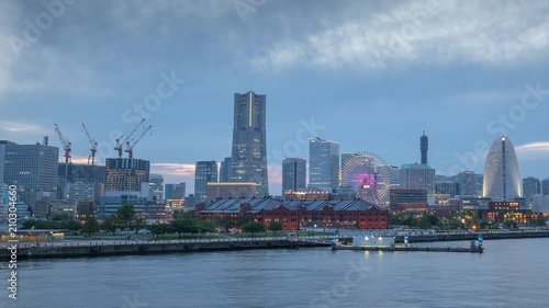 Wallpaper Mural Yokohama waterfront skyline Torontodigital.ca
