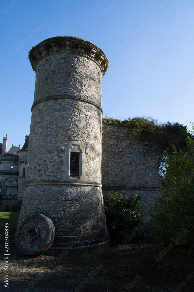 chateau de martinvast, normandie