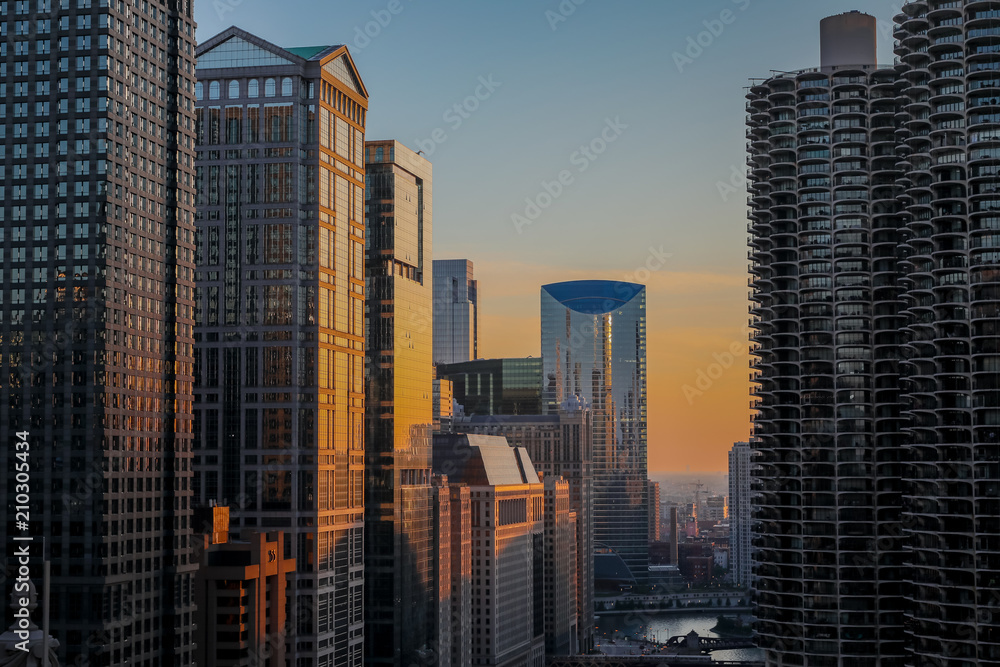 Fototapeta premium Chicago, Illinois, USA