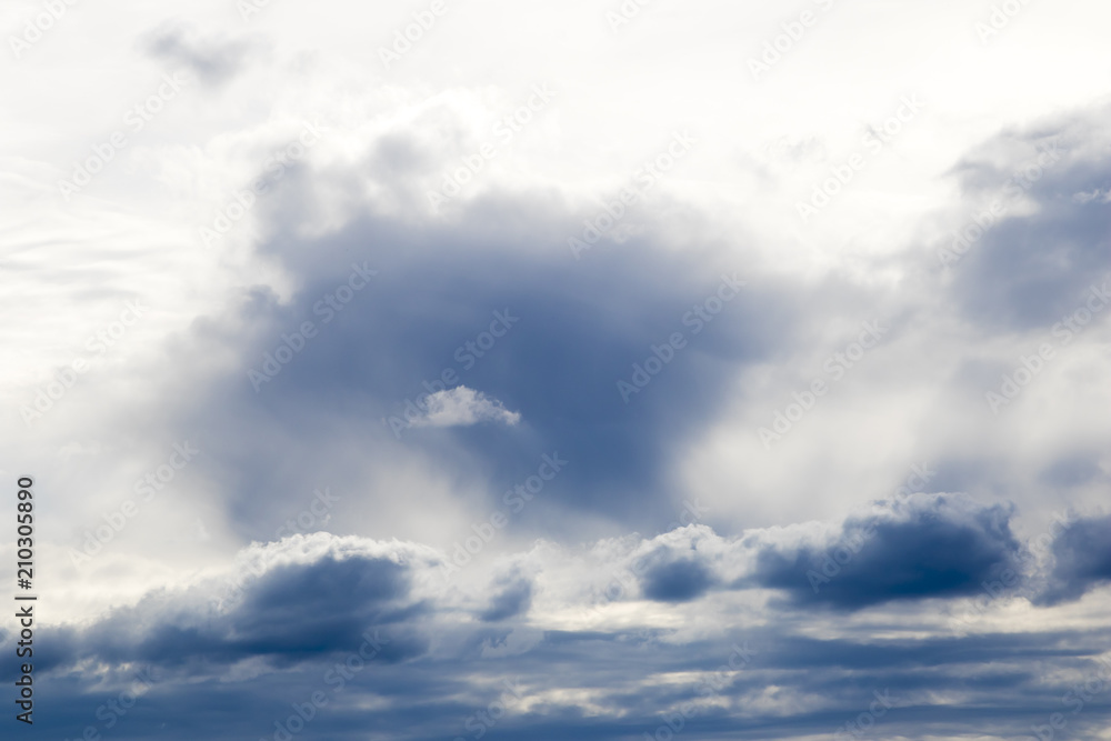 Obraz premium Storm clouds, dramatic sky