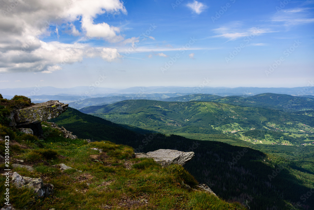 Mountain landscape in Tatra , Poland