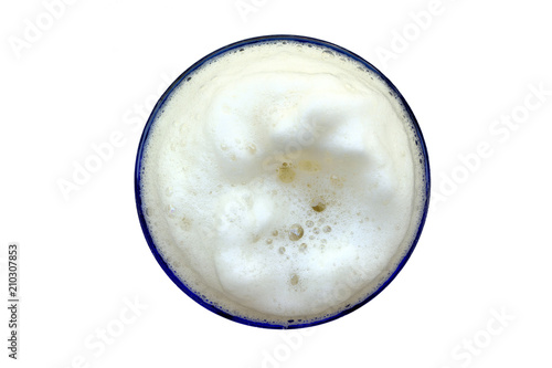 Beer froth.