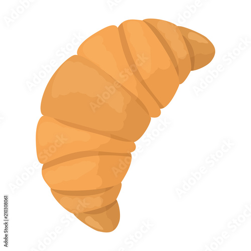 delicious bread croissant bakery vector illustration design