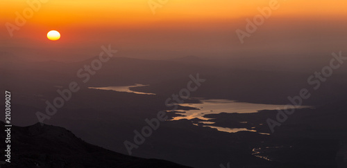 Fotografi Sunrise from  Nemrut Mountain