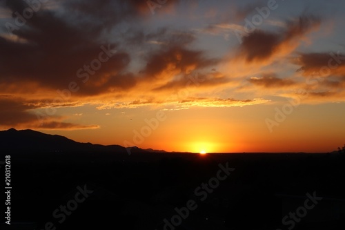 Wasatch Front Sunset © Thomas