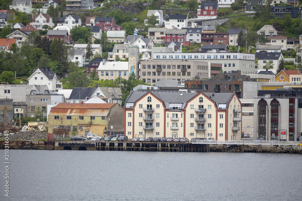 Harstad city in Troms county Northern Norway Harstad city in Troms county Northern Norway