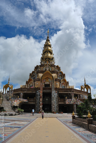 Pagoda at Wat Pha Son Kaew, Phetchabun, Thailand. © Pramuan