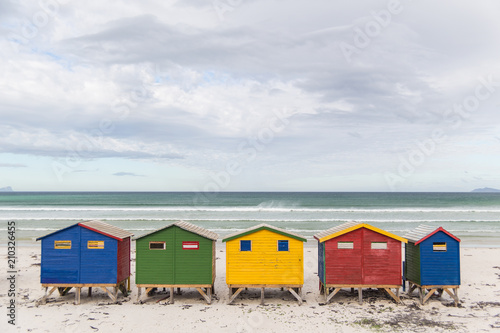 Muizenberg Beach Huts © Rowan
