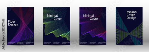 Backgrounds with gradient linear waves.