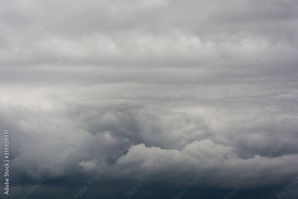 Dark storm clouds before rain Dark storm clouds before rain