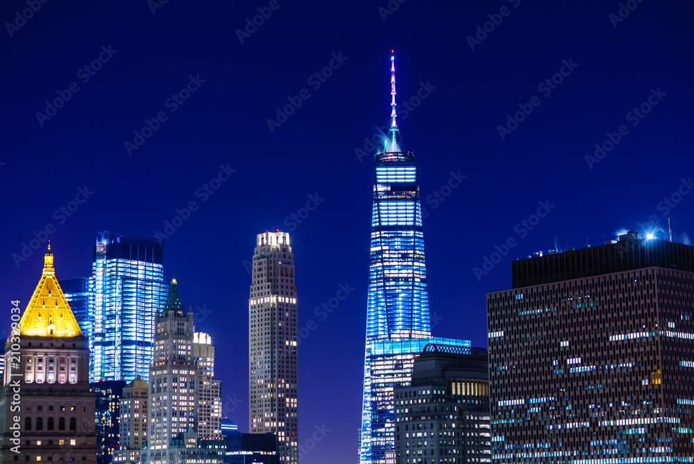 NYC Skyline at Night