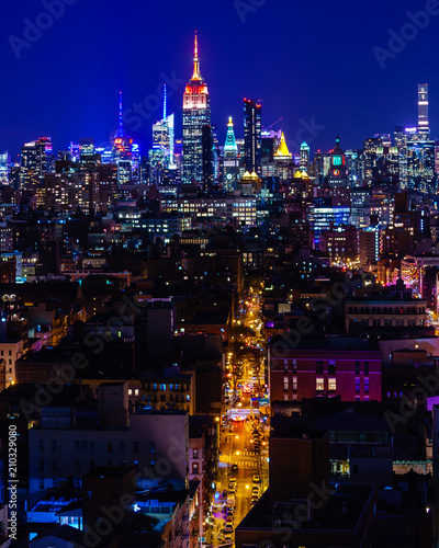 NYC Skyline at Night