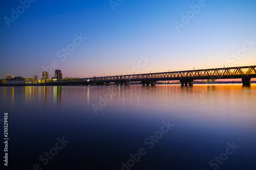淀川の夕焼け © Ukey