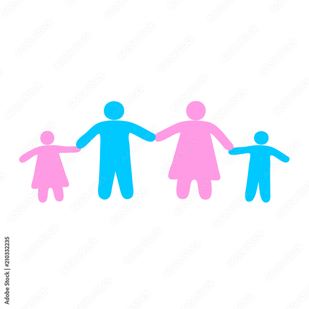 Happy family concept Happy family concept
