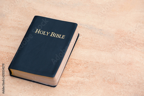 Holy Bible on Sandstone