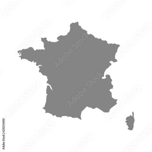 Vector France map