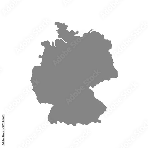 Vector Germany map