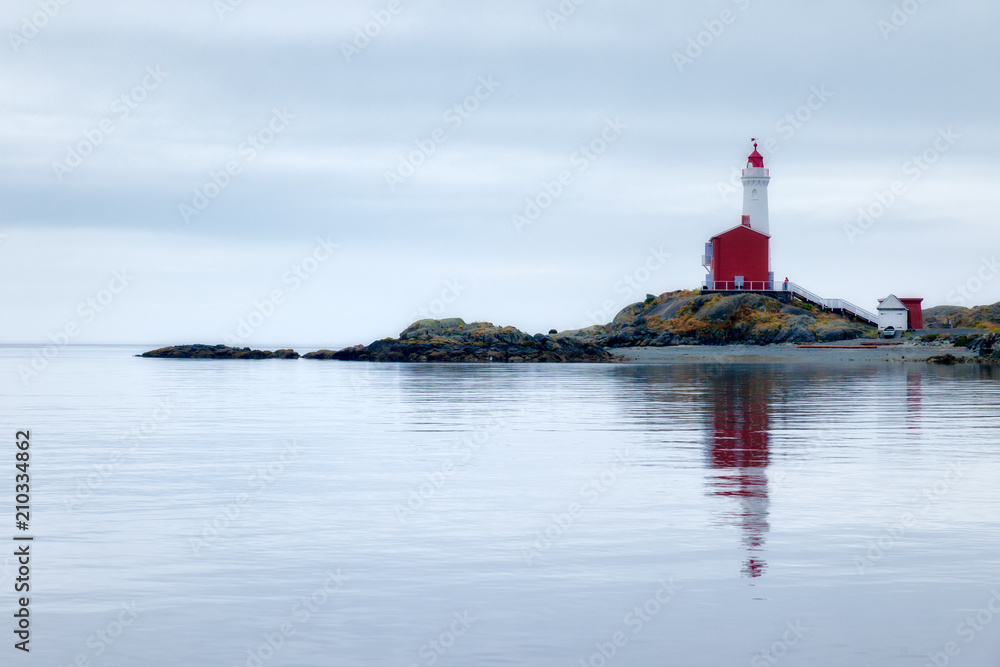 Fisgard Lighthouse, Fisgard Lighthouse Historical Site Victoria Vancouver Island, British Columbia, Canada