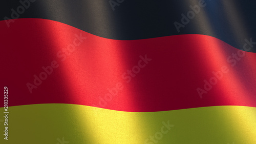 Free Download German flag. Waving flag of Germany  illustration - GFXLoad