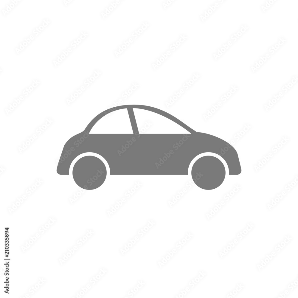 Fototapeta premium Car icon sign