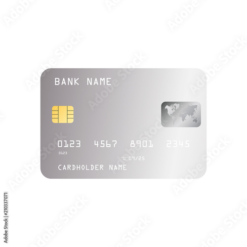 Realistick bank credit card set