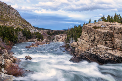 Swift Current Creek in Glacier National Park, Montana, USA © Tom Nevesely
