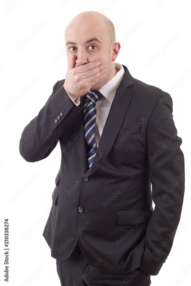businessman surprised businessman surprised