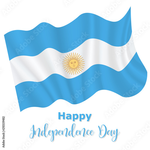 9 July, Argentina Independence Day background