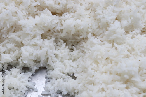 Cooked rice, Background cooked rice white for healthy
