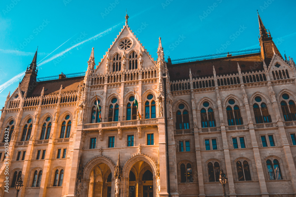 parliament building at budapest is a typical tourist magnet