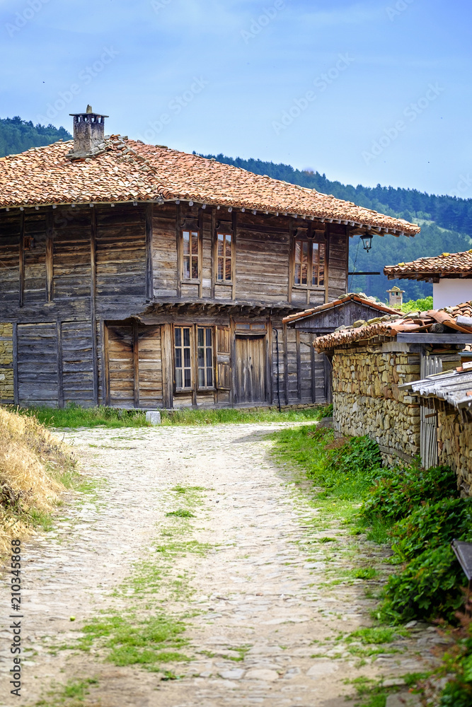 Streets of old authentic village in Bulgaria 7 Streets of old authentic village in Bulgaria 7