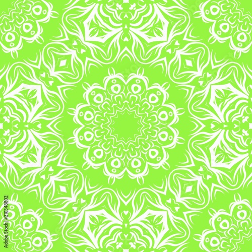 colored floral geometric vector pattern. Vector illustration. ideal for creative and decorative projects