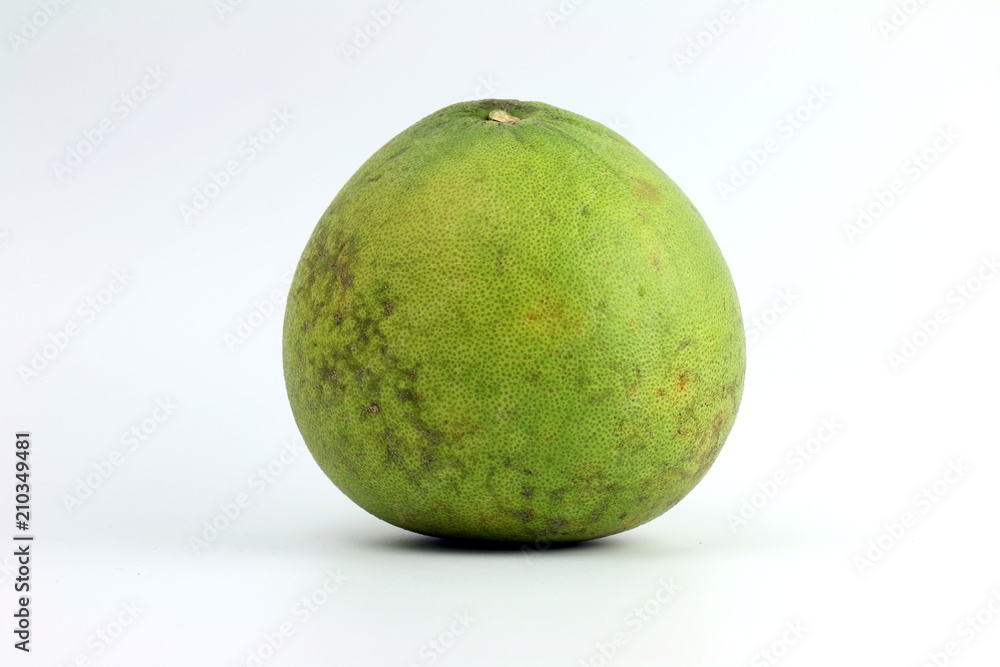 pomelo, green pomelo fruit grapefruit peel rotten isolated on white background pomelo, green pomelo fruit grapefruit peel rotten isolated on white background