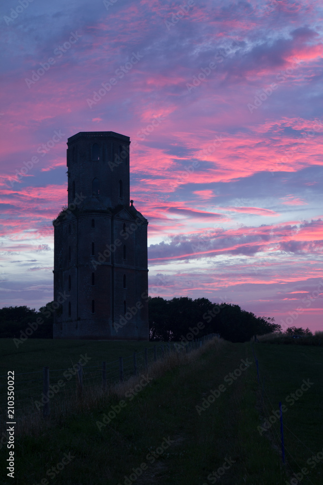 Horton Tower Dorset at Sunset Horton Tower Dorset at Sunset