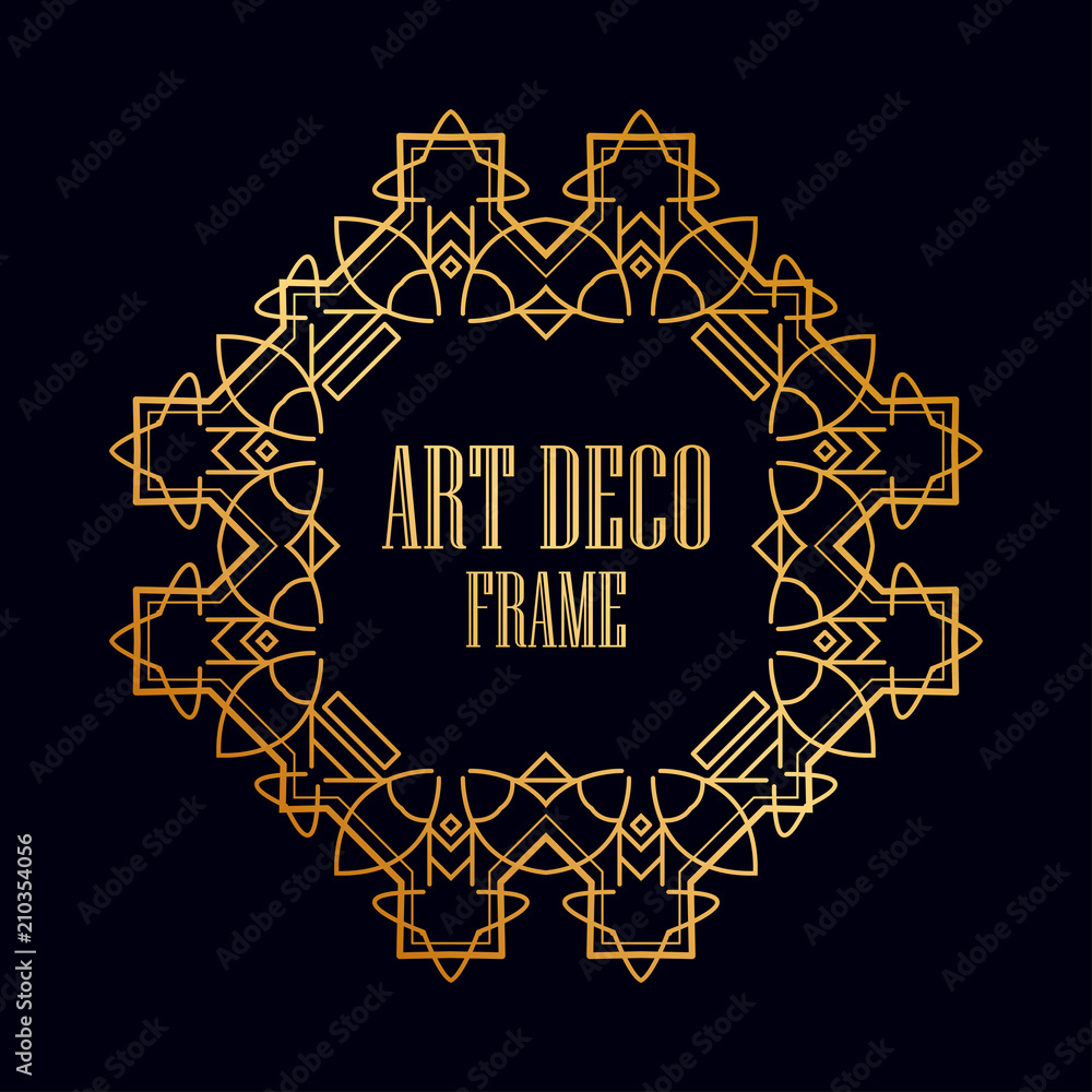 Art Deco frame Art Deco frame