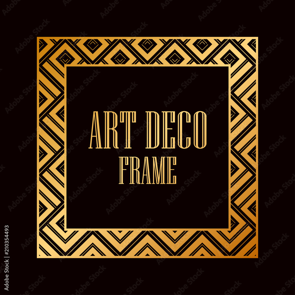 Art Deco Frame Art Deco Frame