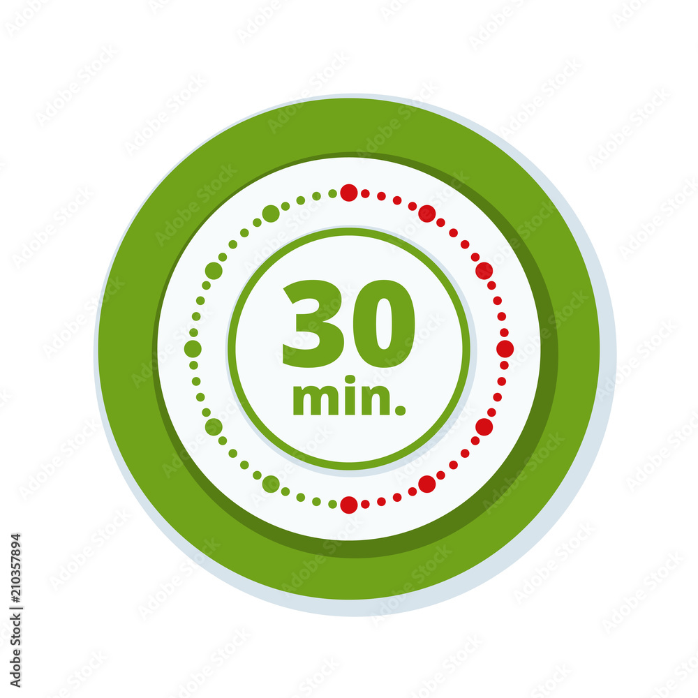 30 Minutes Time illustration 30 Minutes Time illustration