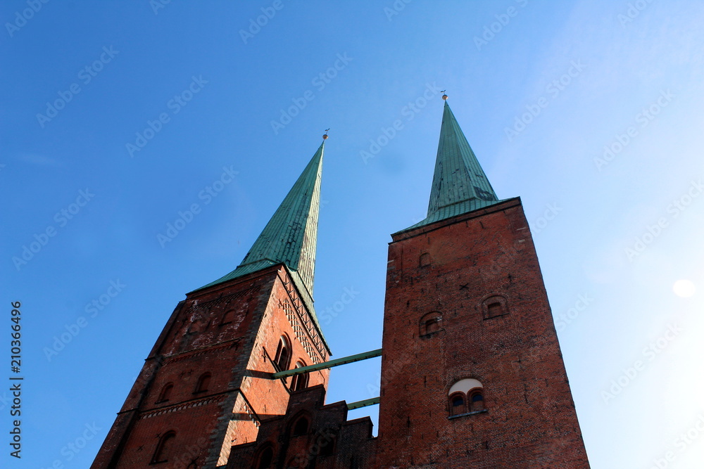 Church St. Mary Marienkirche in Lübeck, Germany Church St. Mary Marienkirche in Lübeck, Germany