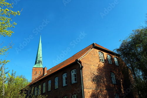 Church St. Mary Marienkirche in Lübeck, Germany photo