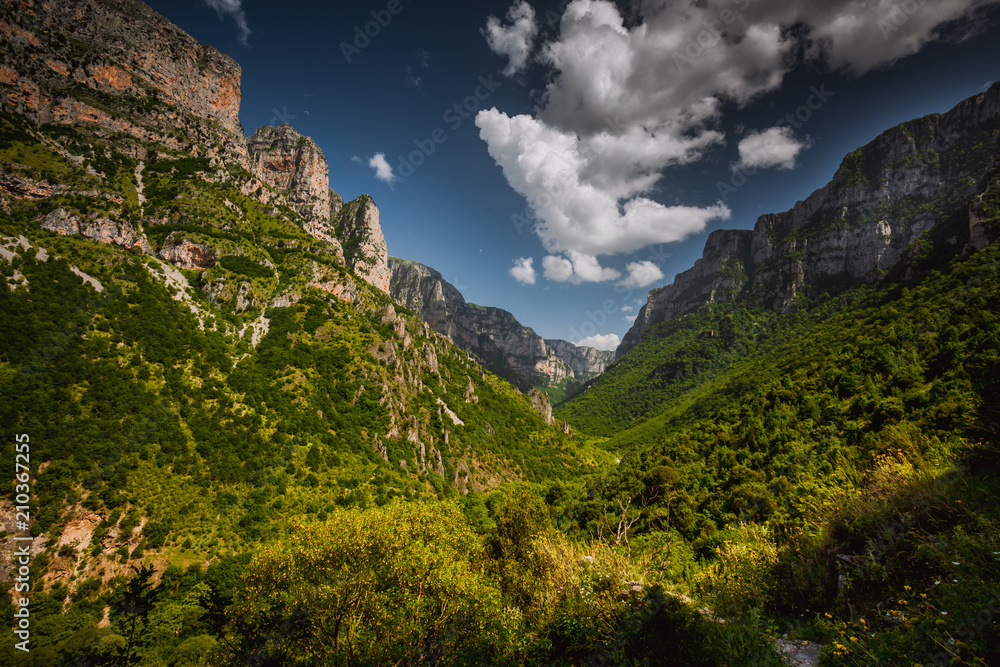 Canyon Vikos Gorge, Greece
