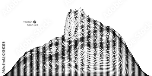 abstract vector design element