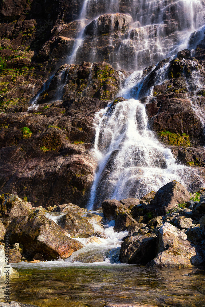 the Norwegian Lysefjord, a beautiful landscape the Norwegian Lysefjord, a beautiful landscape