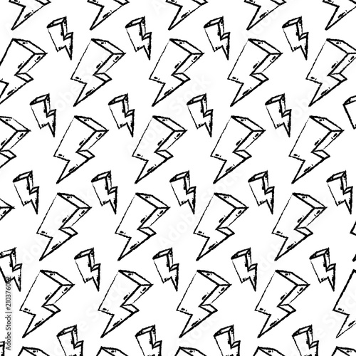 grunge cute thunder ray weather background