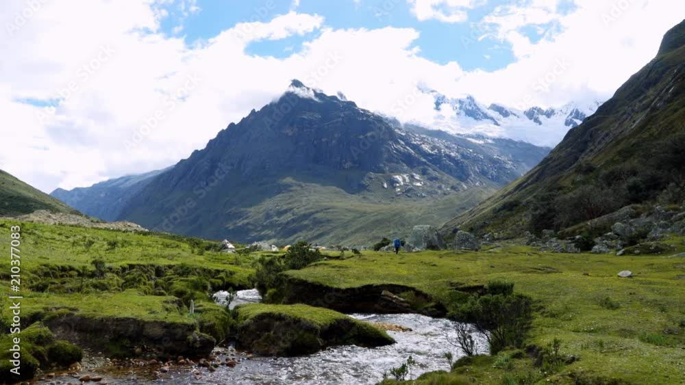 Santa Cruz Trekking Huaraz Mountains Peru with breathtaking views Santa Cruz Trekking Huaraz Mountains Peru with breathtaking views