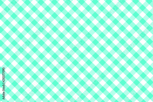 Blue Gingham pattern. Texture from rhombus/squares for - plaid, tablecloths, clothes, shirts, dresses, paper, bedding, blankets, quilts and other textile products. Vector illustration.