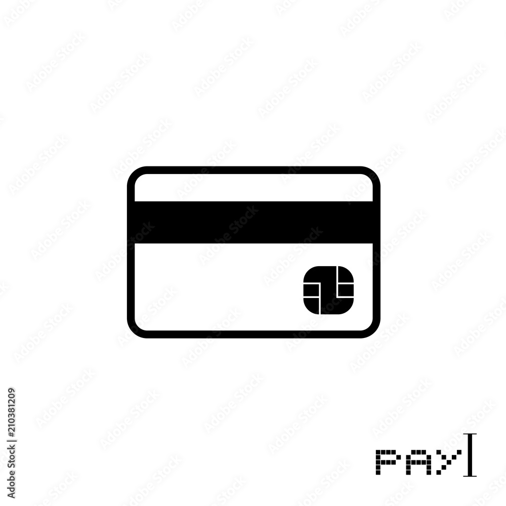 pay card icon pay card icon