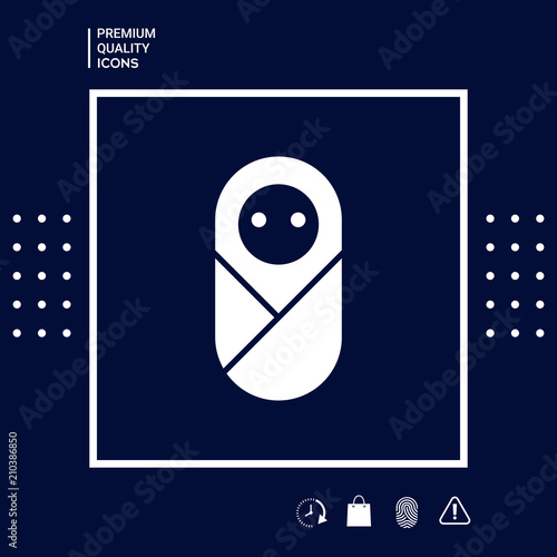 Infant, neonate, newborn icon