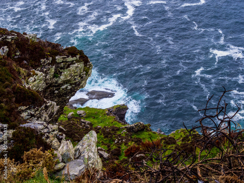 The amazing Fogher Cliffs at the Irish west coast The amazing Fogher Cliffs at the Irish west coast