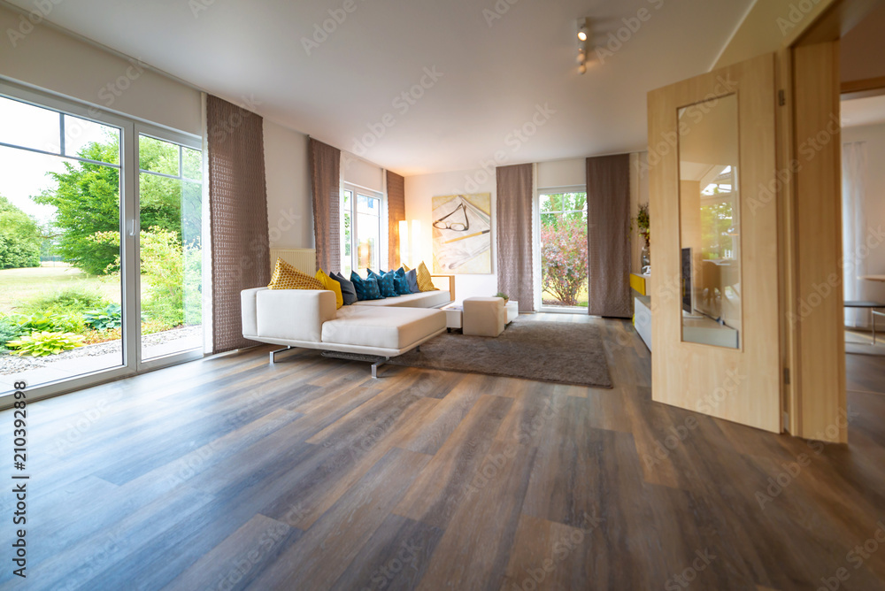 Fototapeta premium modernes Wohnzimmer